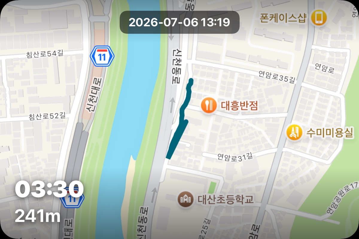 산책 인증